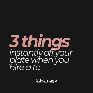 Let's say each real estate transaction takes 100 hours of a Realtor's time - between prospecting, marketing, consultations, emailing/calling, admin work, etc. Let's say you have a goal of 25 closings for the year. That equals out to 2,500 hours per year....a whopping 48 hours of work per week!

One of the reasons you got into real estate was for the flexibility. What kind of flexibility do you have working 48 hours a week? 🙃

When you hire us, here are 3 things that will instantly be relieved from your workload & schedule! 

- tracking contingency & closing dates 
- explaining next steps & buying/selling processes to your clients 
- chasing paperwork, signatures, and office compliance needs 

Let's say by hiring us we can save you 20-30 hours per transaction and it's only going to cost you $295 and only when it closes? What's stopping you from hiring a tc immediately?

That's where we come in. Schedule a consult today, it's free 🙌
info@advantageagentservices.com

#realestatevirtualassistant #realestateva #realtorvirtualassistant #realtorva #realtortips #transactioncoordinator #realestatecoach #realestatetc #realestatetransactioncoordinator #scalingbusiness #topproducerrealtor #topproducingagent #virtualassistant #virtualassistantservices #realestateinfluencer #realestatemom #womeninrealestate #ladiesinrealestate #ladiesofrealestate #realestatecontent #realestatecoaching #realestatementor #realestateeducator
